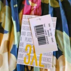 Price Reduced 6/4 Lularoe Deanne Skirt 3xl 22+